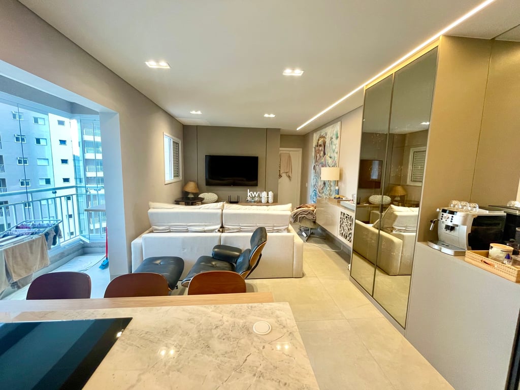 Lindo apartamento MOBILIADO de 1 quarto no Alvoradas Arboville -  Condomínio clube - imagem 3