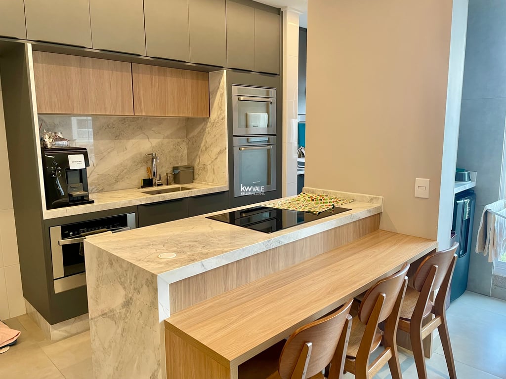 Lindo apartamento MOBILIADO de 1 quarto no Alvoradas Arboville -  Condomínio clube - imagem 4
