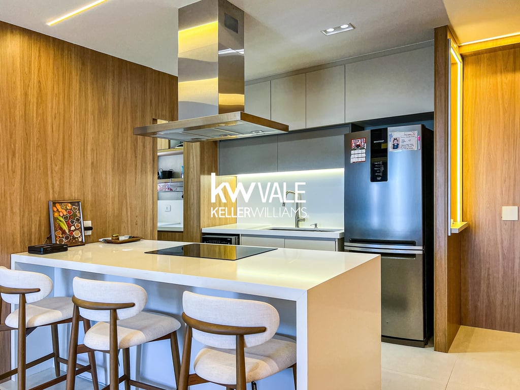 Apartamento planejado no Alvoradas Arboville, com vista para o lago - imagem 1