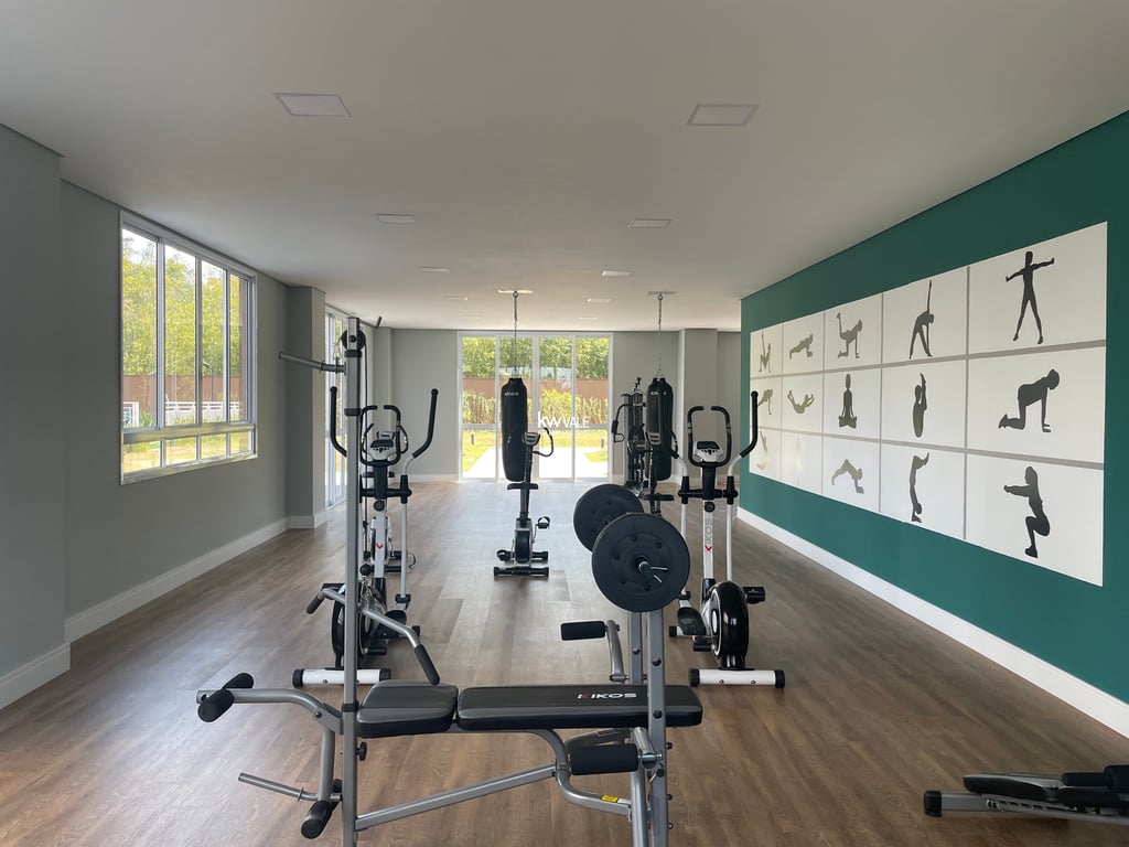 Lindo apartamento MOBILIADO de 1 quarto no Alvoradas Arboville -  Condomínio clube - imagem 26